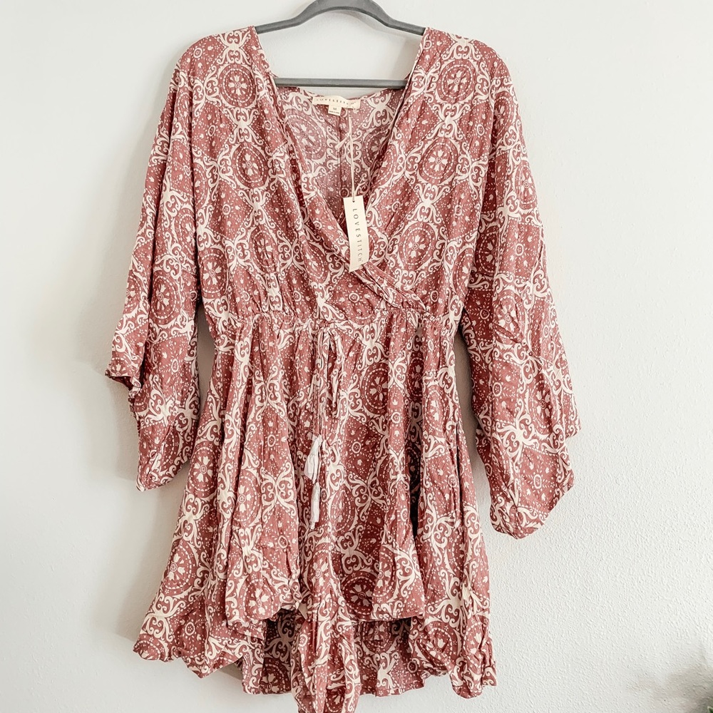 Love Stitch Boutique Romper NWT